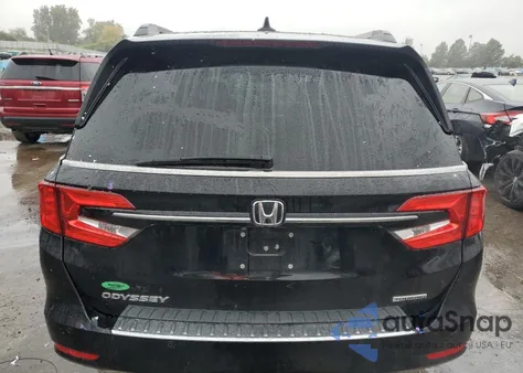 2022 Honda Odyssey Touring from USA, damaged, VIN 5FNRL6H85NB000614